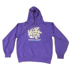 Stray Rats Sonic the Hedgehog Purple Hoodie Men's Size Small